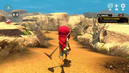 Cícera em busca da romaria entre as pedras do sertão — ARIDA 2: Rise of the Brave